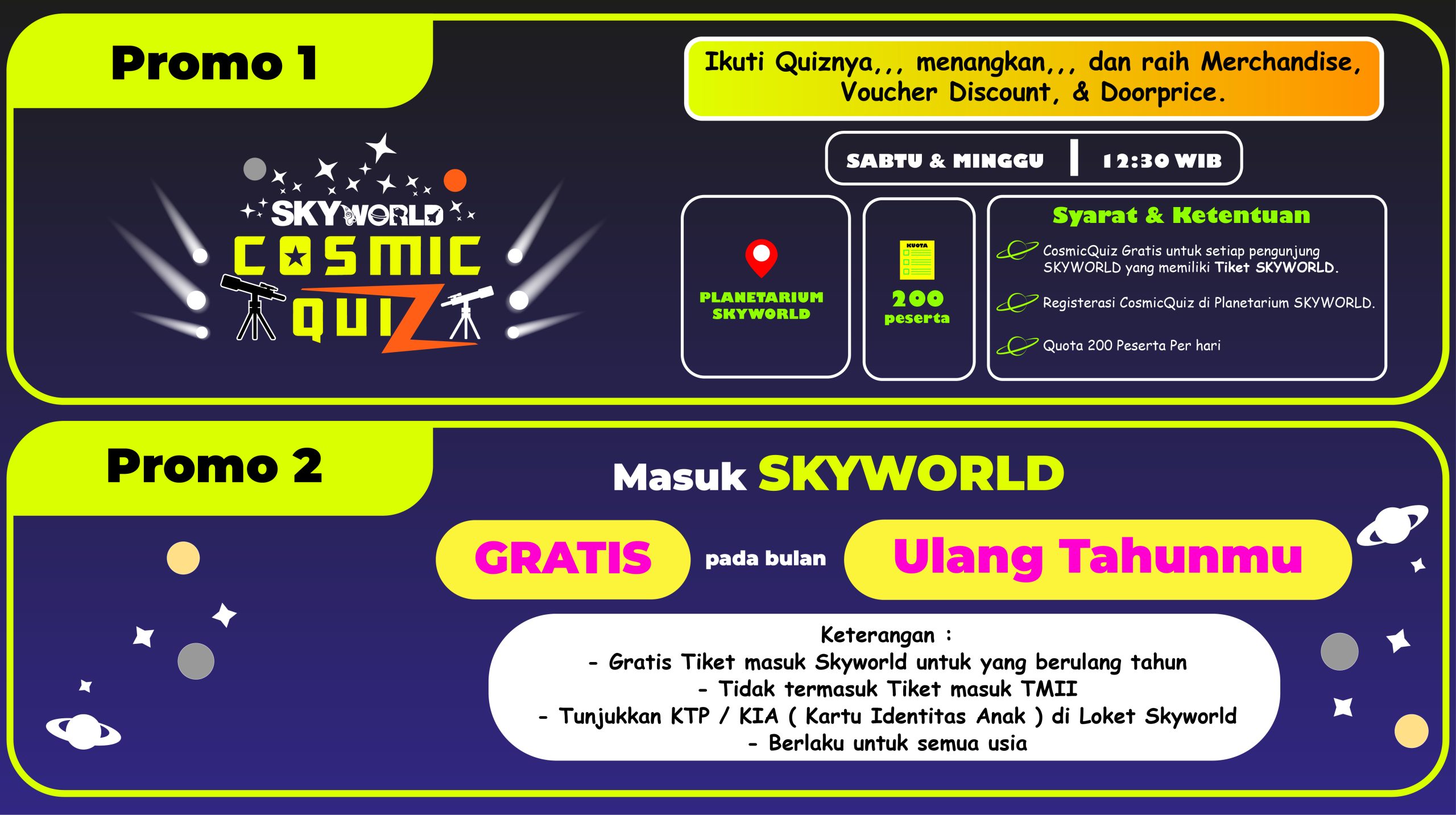Promo SKYWORLD